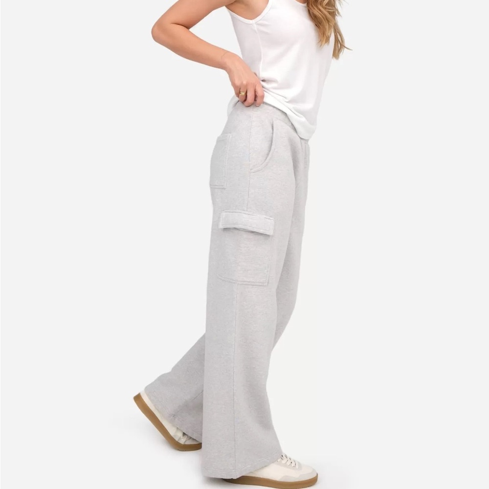 Mate The Label Grey Cargo Sweatpants